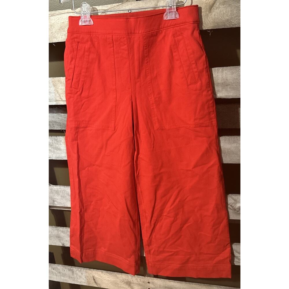 SPANX Wide Leg Pants in Bright Red - Picture 2 of 5